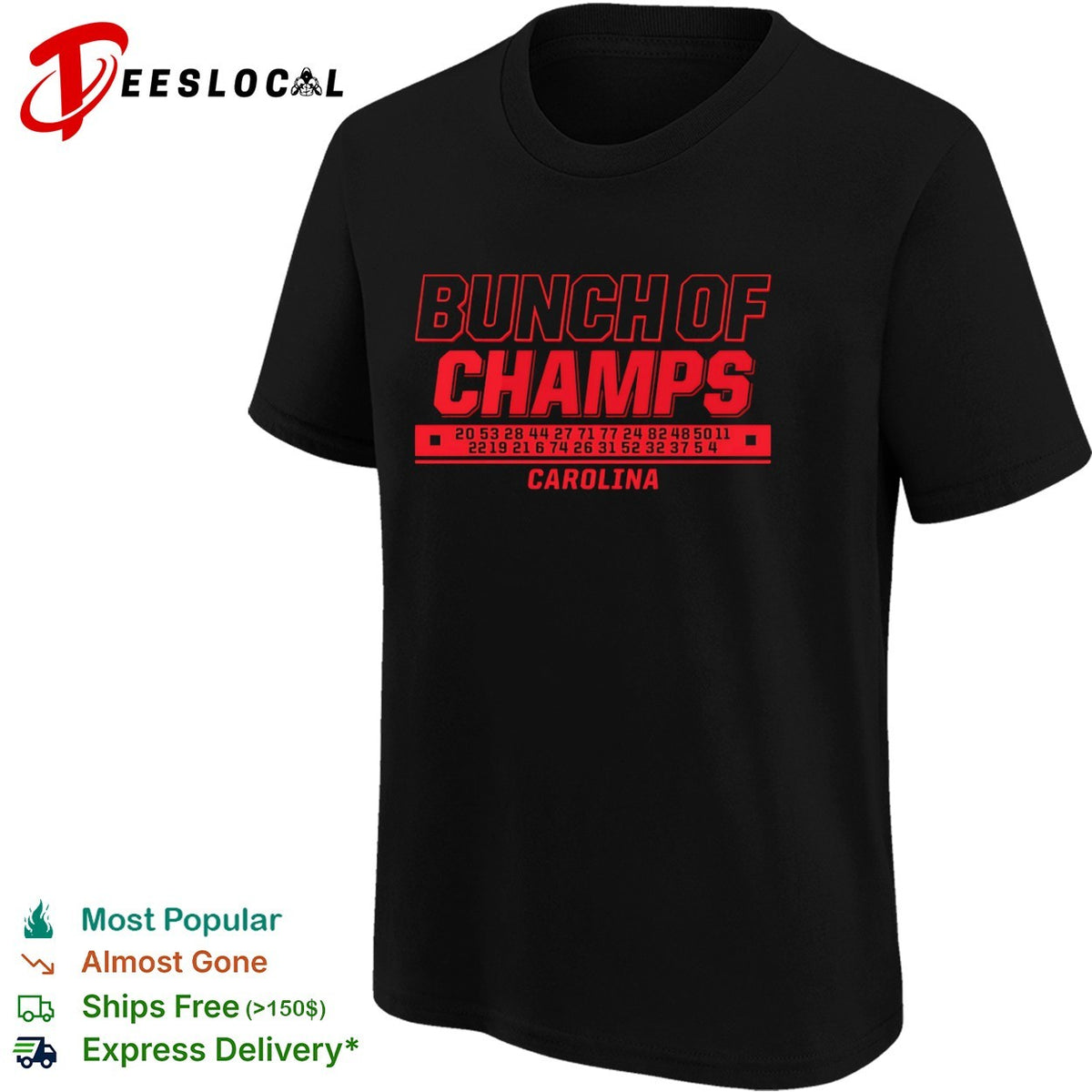 Bunch of Champs Carolina Hurricanes shirt