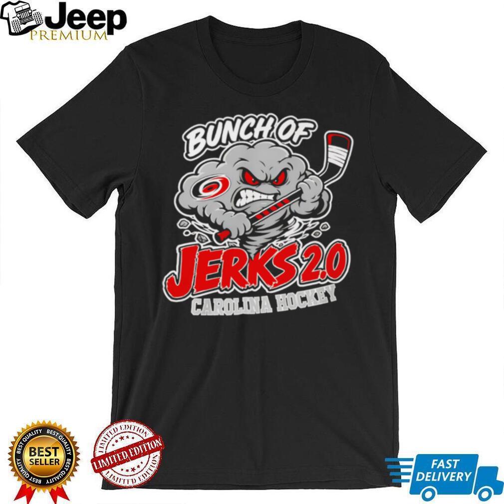 Bunch of Jerks 2.0 Carolina Hurricanes Hockey Mascot Graphic T Shirt
