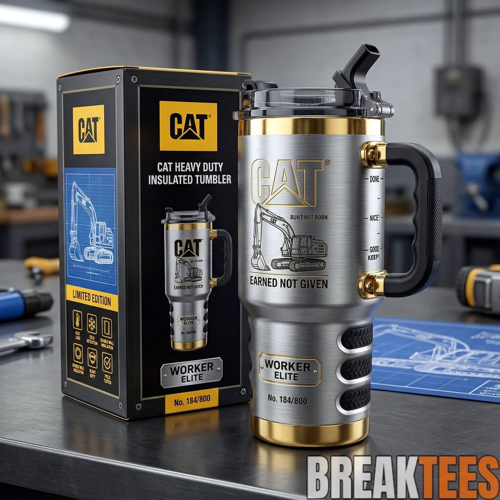CATerpillar Worker Elite Limited Edition 40oz Tumbler