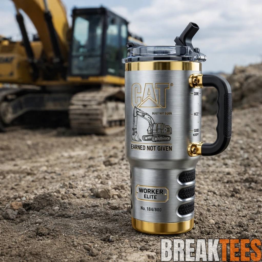 CATerpillar Worker Elite Limited Edition 40oz Tumbler