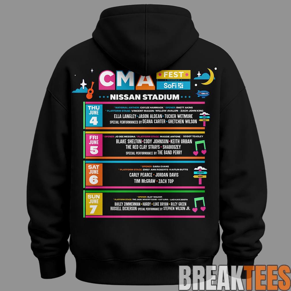 CMA FEST Nissan Stadium 2026 Hoodie
