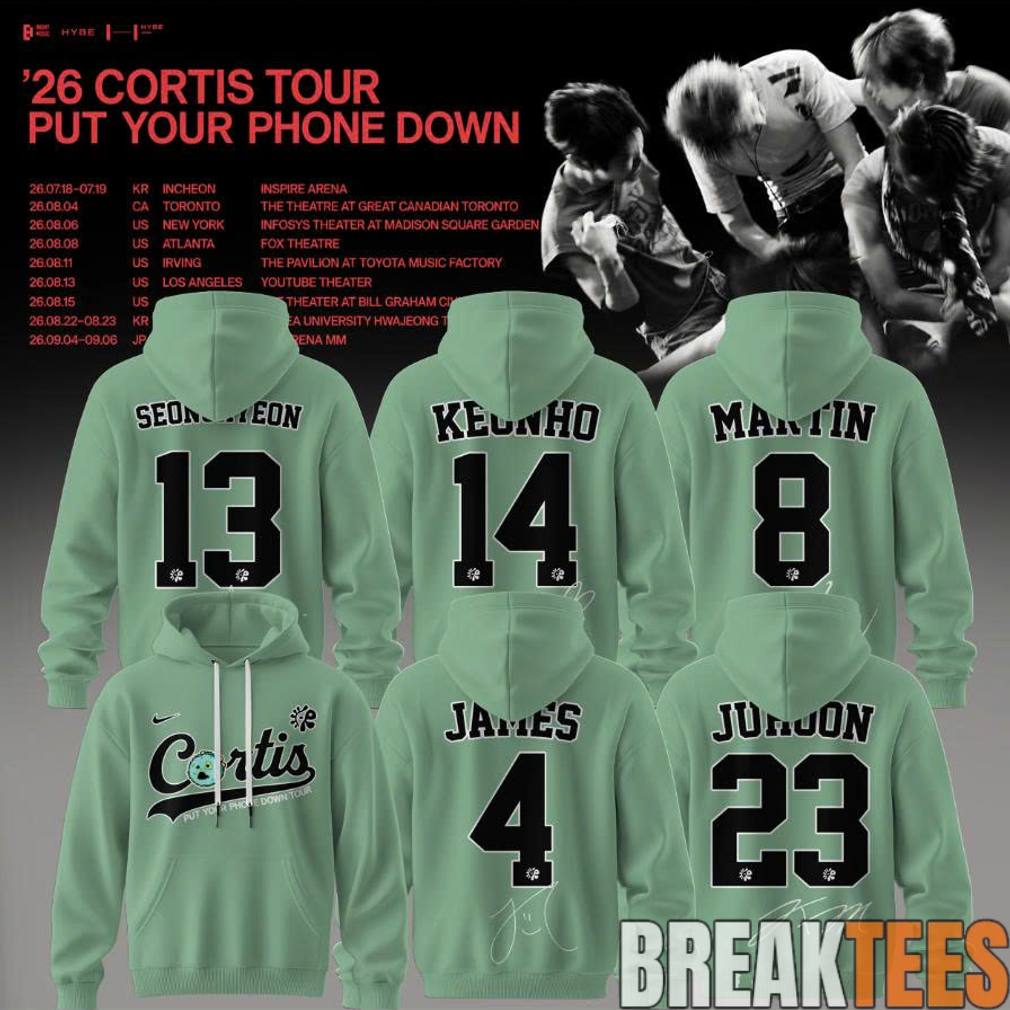 CORTIS Put Your Phone Down Tour 2026 Special Hoodie