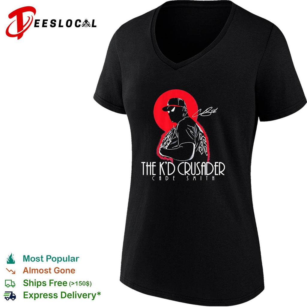 Cade Smith The K’d Crusader baseball player graphic shirt