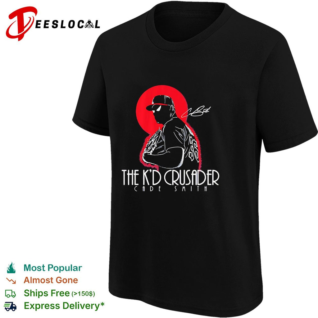 Cade Smith The K’d Crusader baseball player graphic shirt
