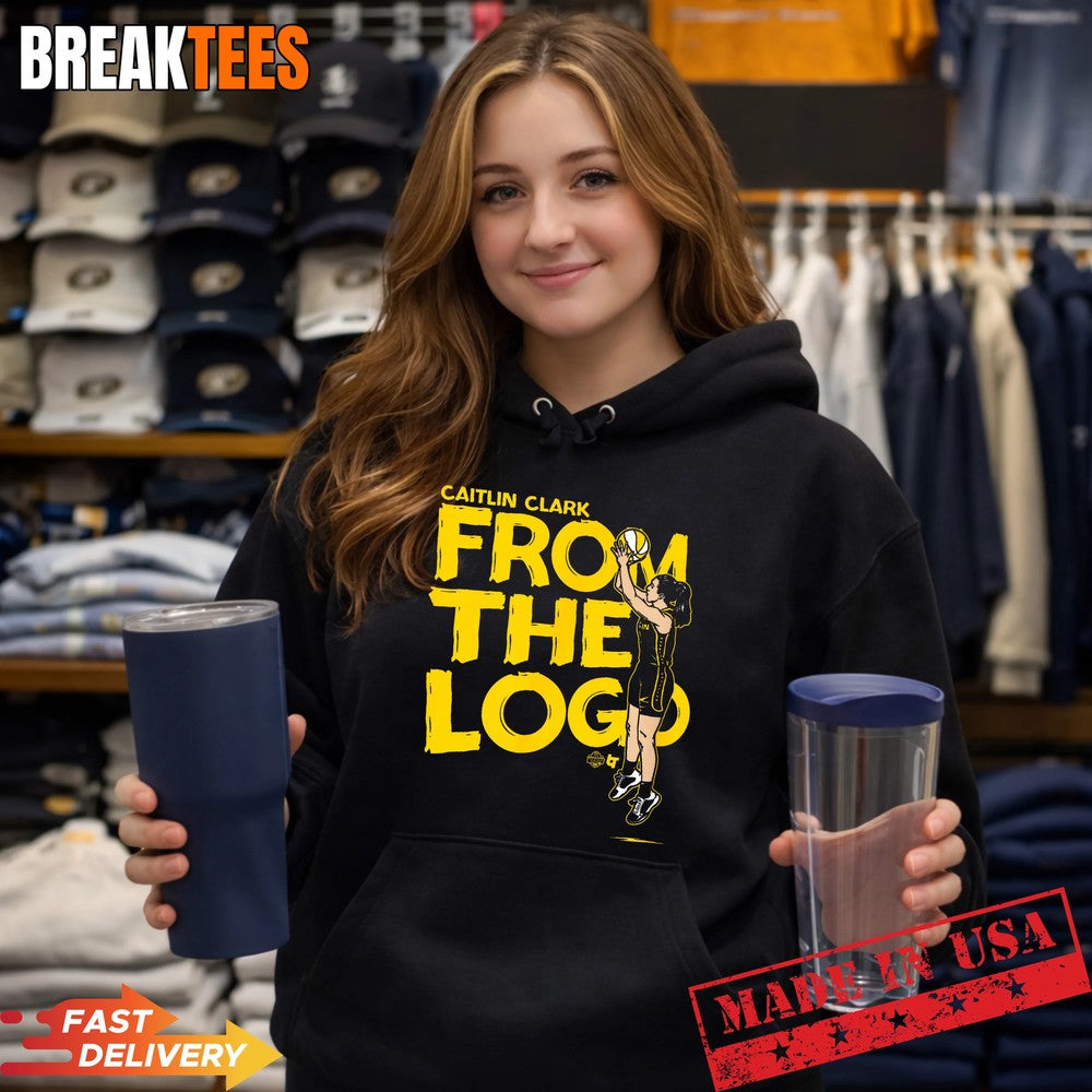 Caitlin Clark From The Logo Indiana Basketball Shirt