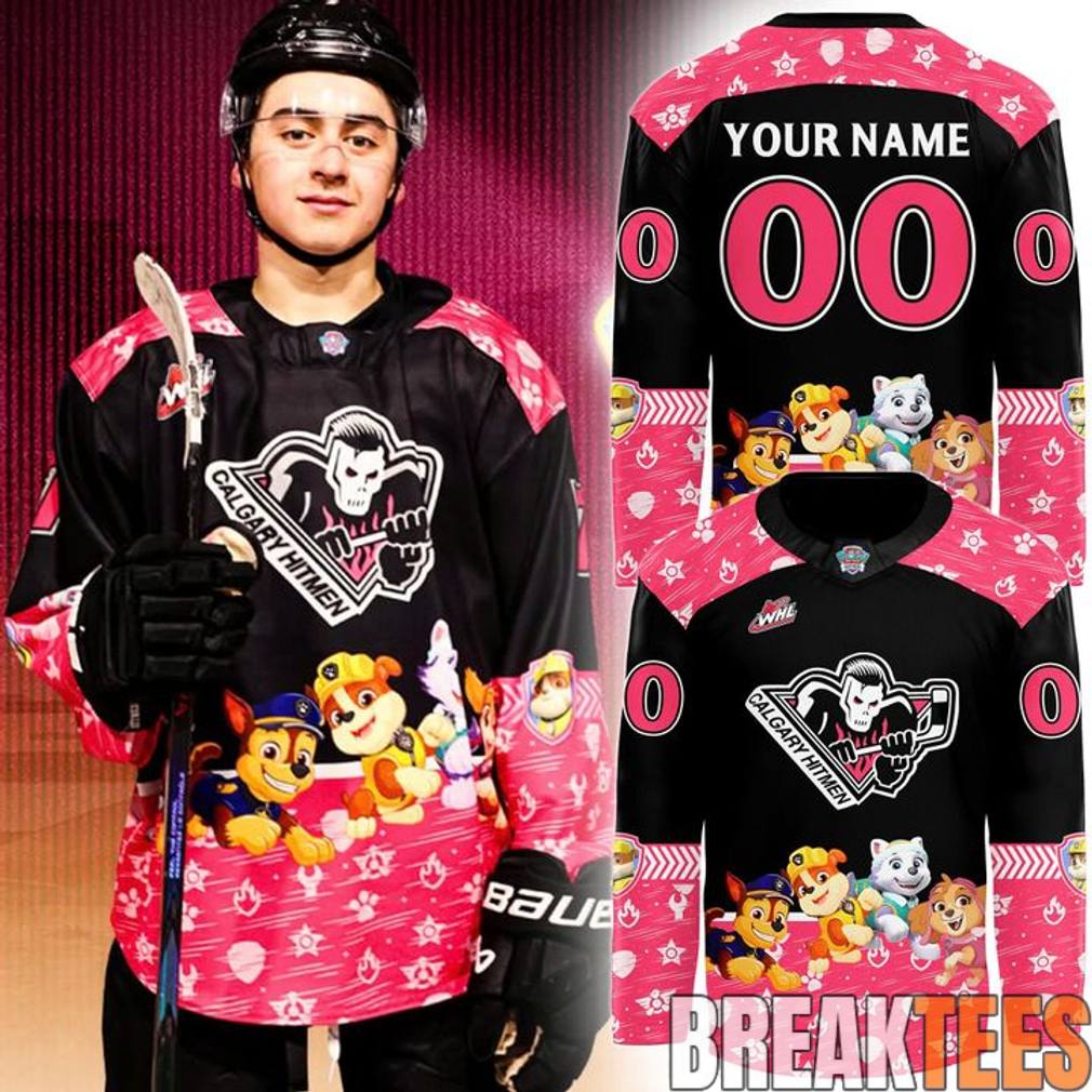 Calgary Hitmen PAW Patrol Night 2026 Hockey Jersey