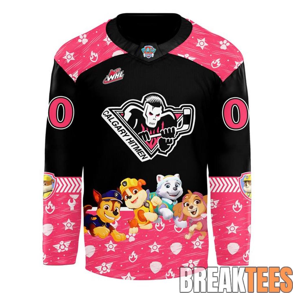Calgary Hitmen PAW Patrol Night 2026 Hockey Jersey