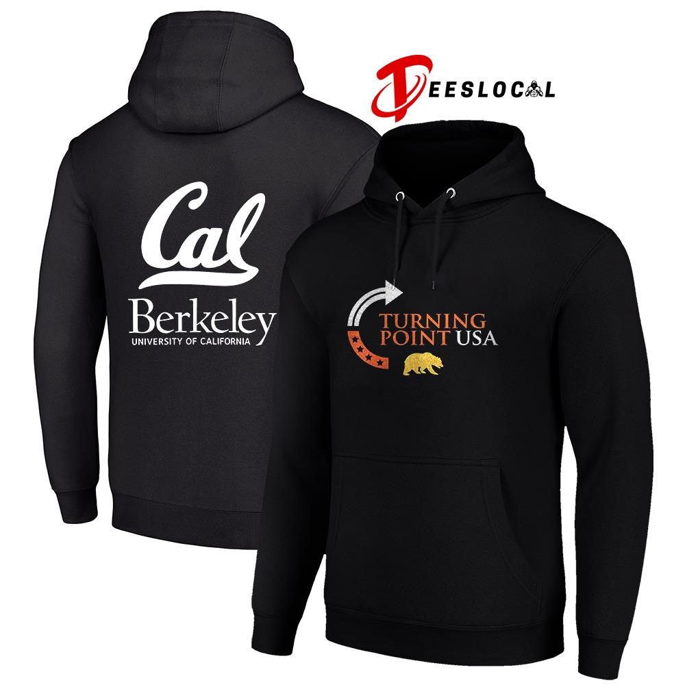 California Golden Bears x Berkeley university of California x Charlie Kirk turning point USA shirt