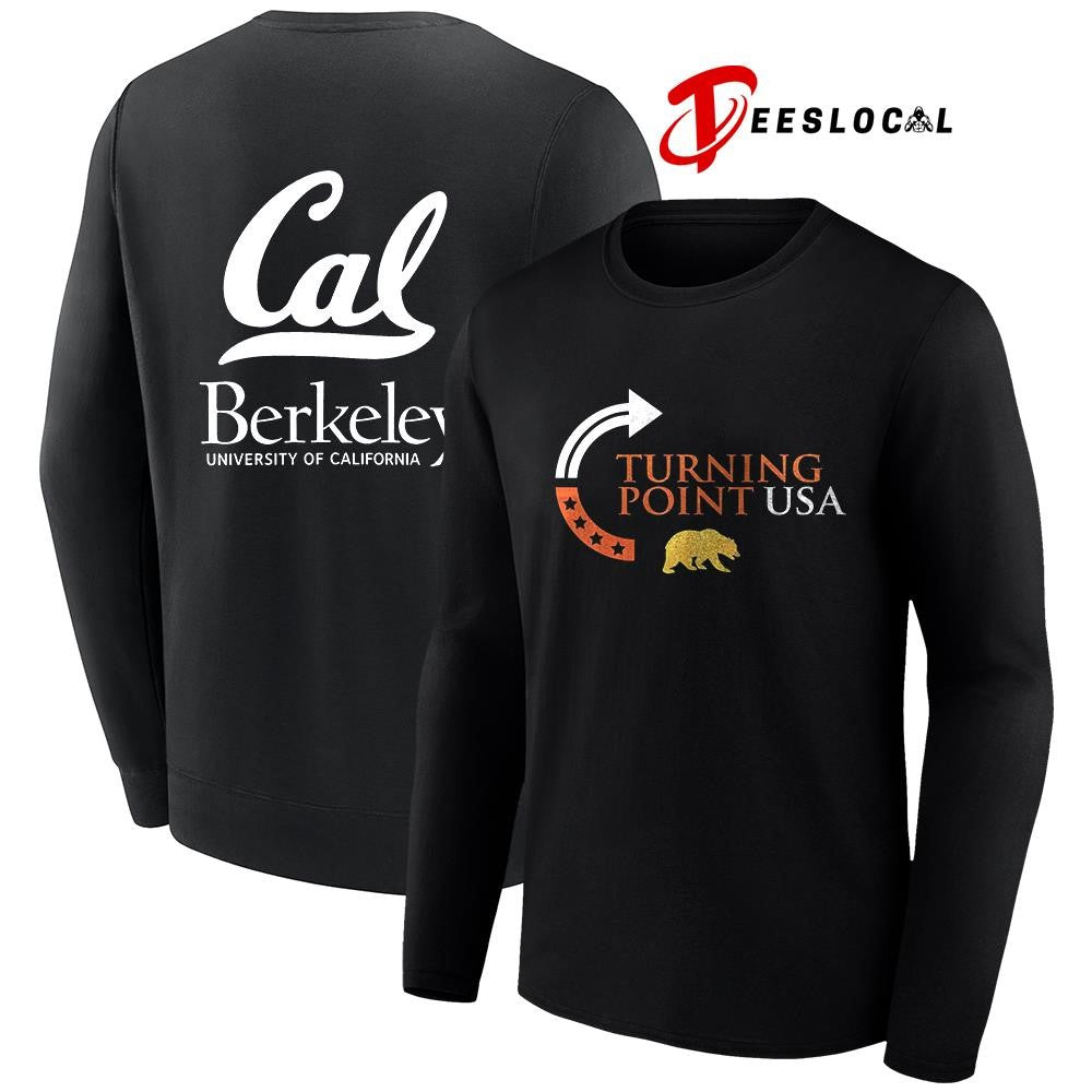 California Golden Bears x Berkeley university of California x Charlie Kirk turning point USA shirt