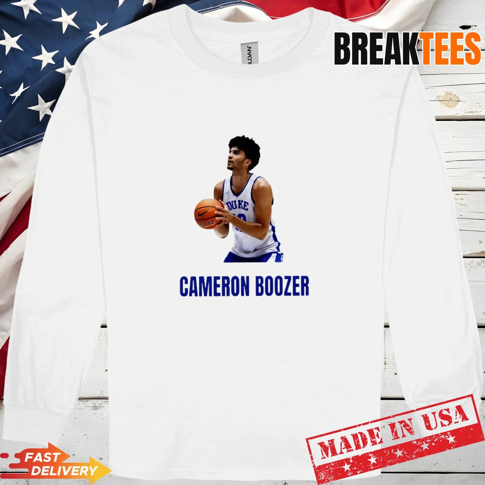 Cameron Boozer Duke Basketball Star Graphic Tee