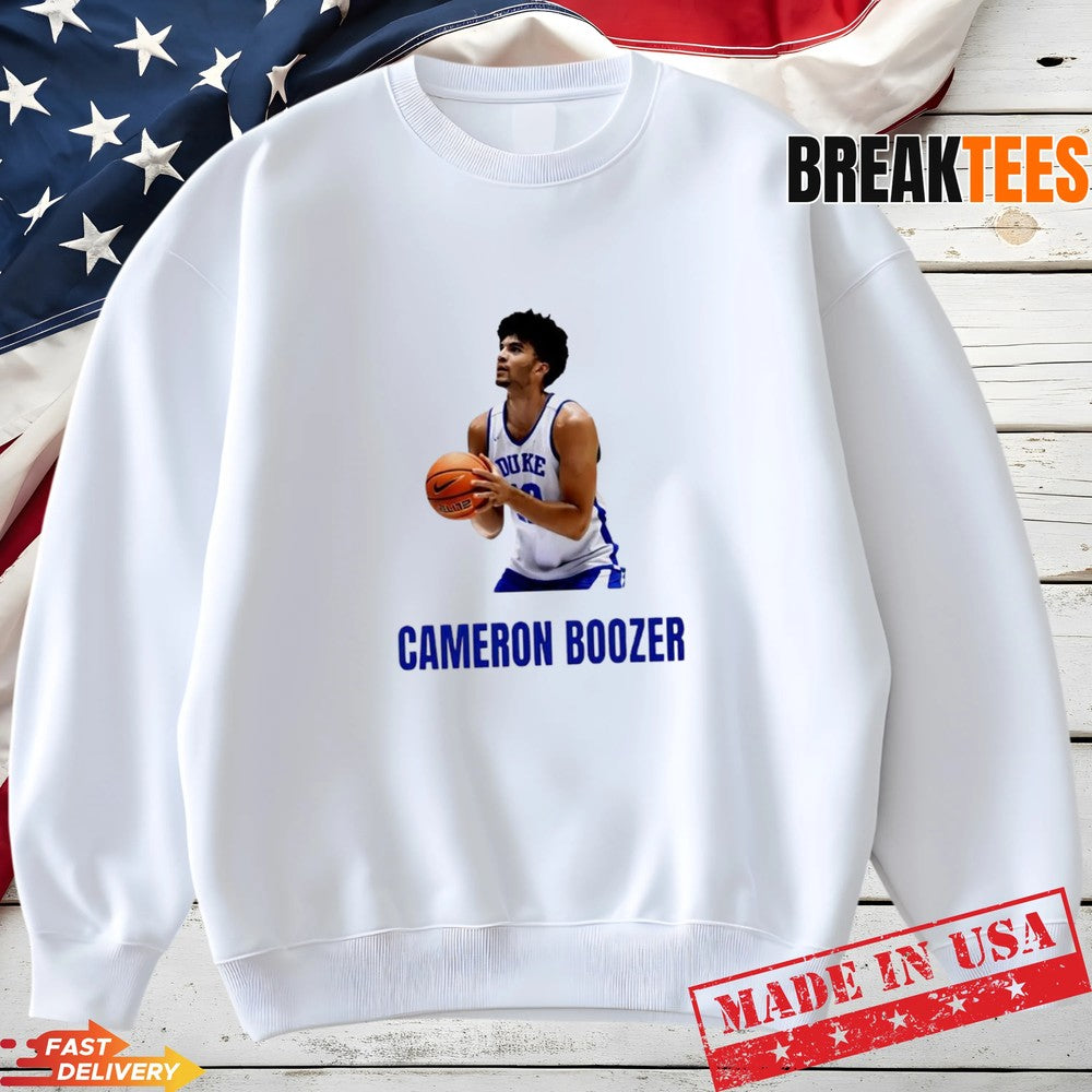 Cameron Boozer Duke Basketball Star Graphic Tee