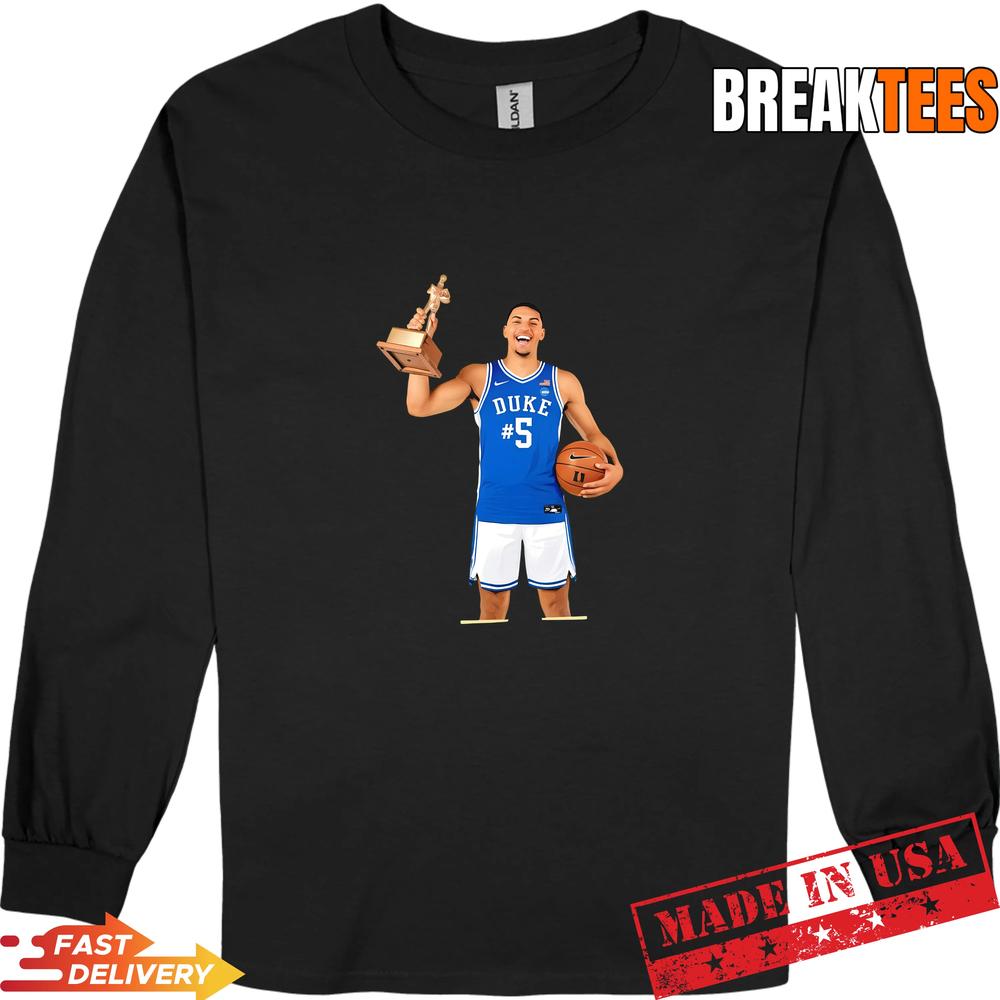 Cameron Boozer the 2026 Naismith Men’s College Player of the Year T-Shirt