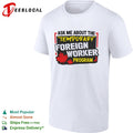 Canada political maple leaves ask me about the temporary foreign worker program shirt