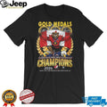 Canadian Olympic Men’s Ice Hockey Champions 2026 Gold Medals T Shirt