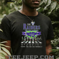 Canberra Raiders 45 Seasons 1982 2026 Legend Signatures T Shirt