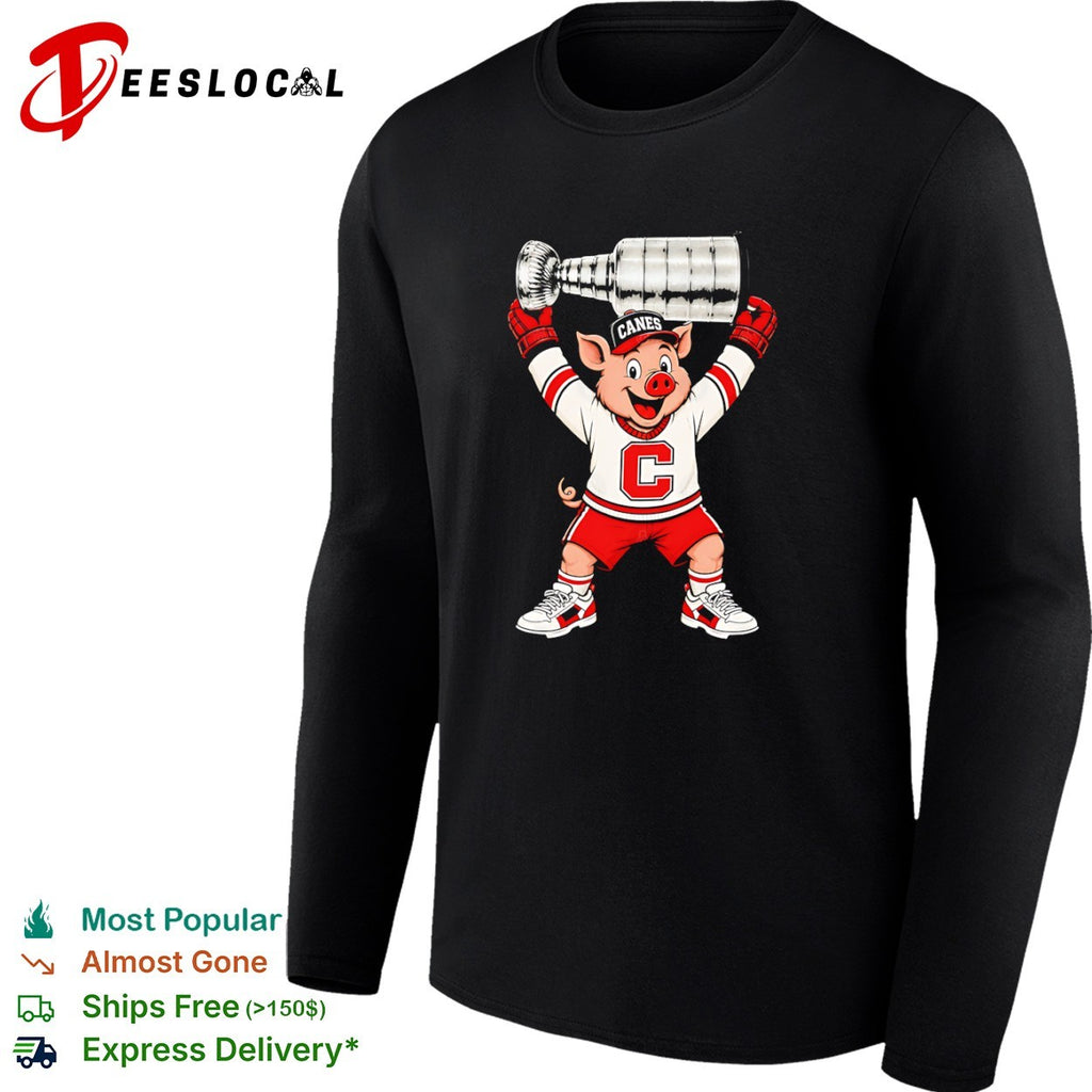 Canes Pig Stanley Cup Trophy Carolina Hurricanes Hockey shirt