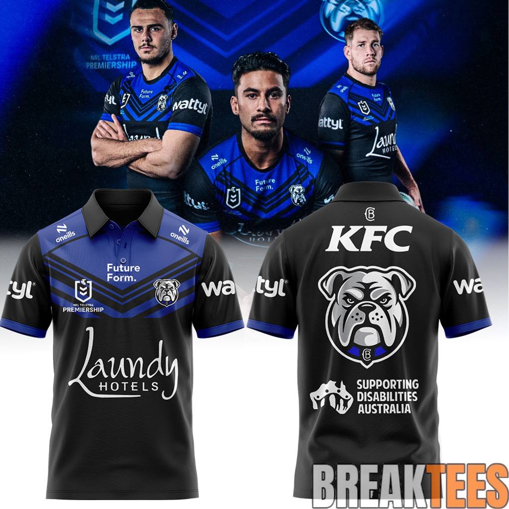 Canterbury-Bankstown Bulldogs ‘we’re back in black’ Polo Shirt