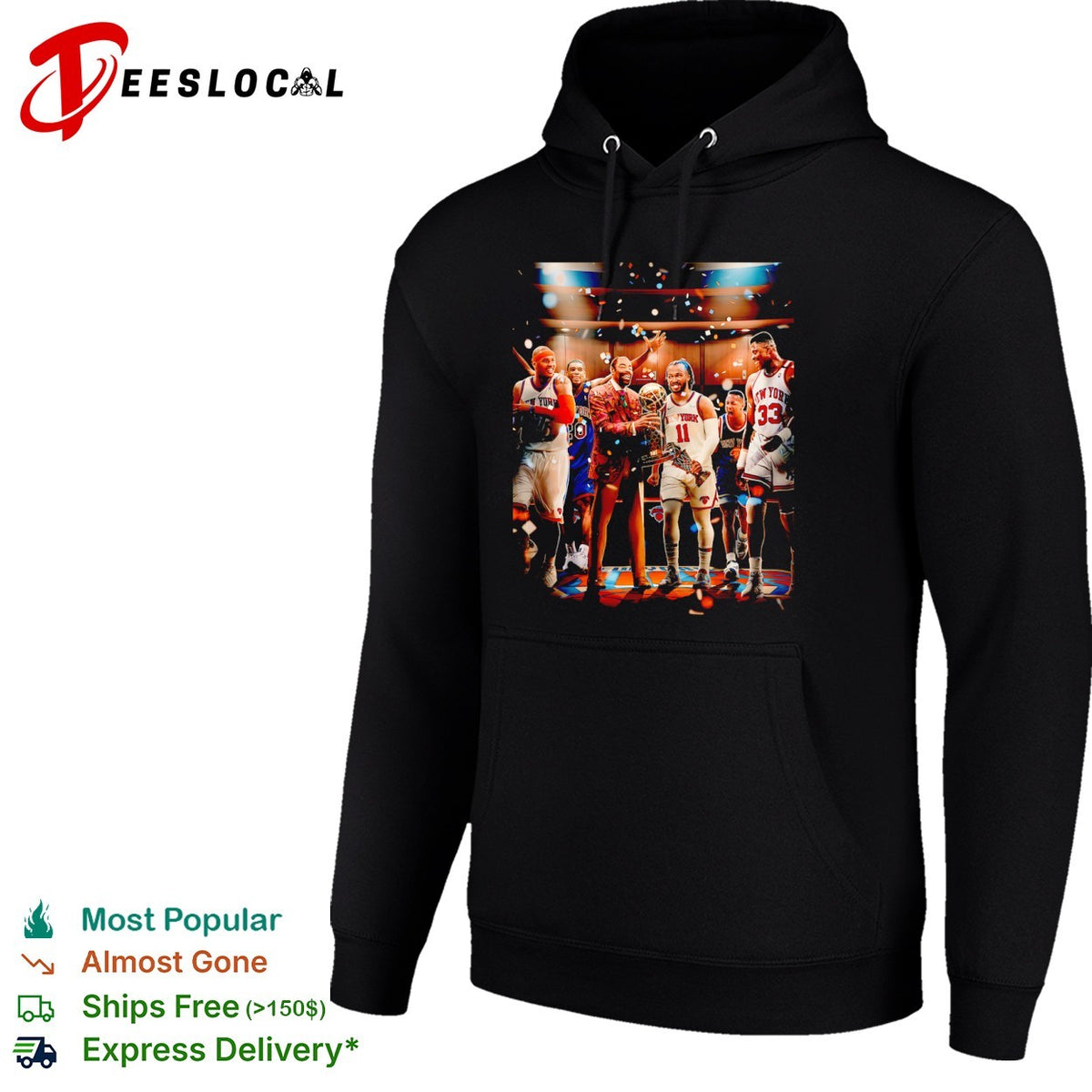 Carmelo Anthony Allan Houston Walt Frazier Jalen Brunson John Starks Patrick Ewing photo shirt