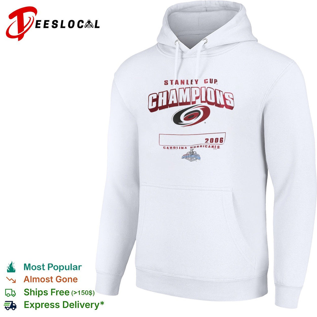 Carolina Hurricanes 2006 Stanley Cup Champions NHL Hockey Team Logo shirt