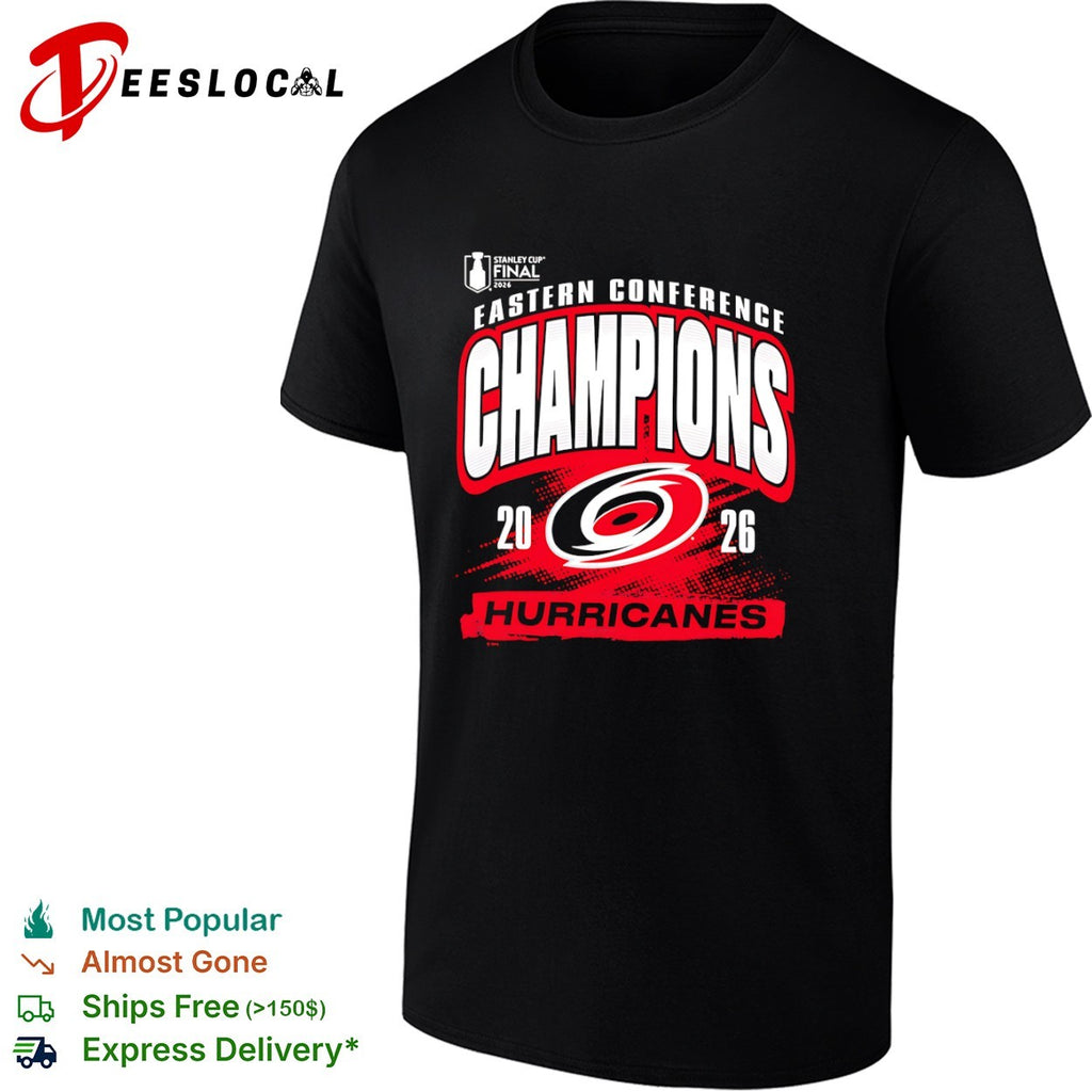 Carolina Hurricanes 2026 Eastern Conference Champions Stanley Cup Final shirt