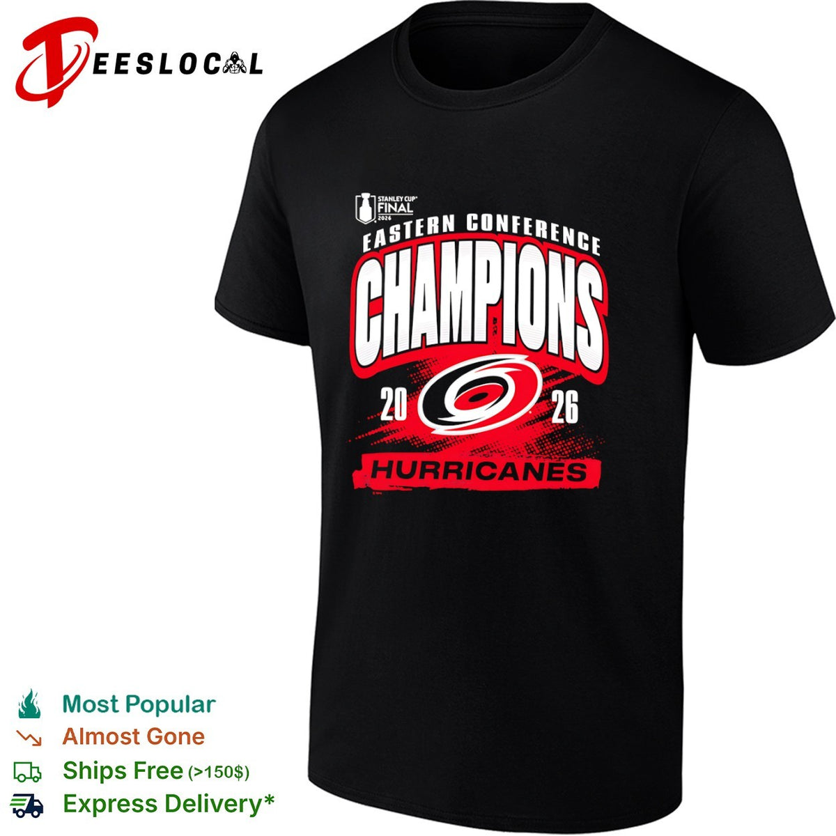 Carolina Hurricanes 2026 Eastern Conference Champions Stanley Cup Final shirt