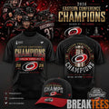 Carolina Hurricanes 2026 NHL Eastern Conference Champions Limited Edition 3D T-Shirt