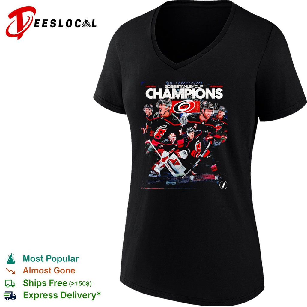 Carolina Hurricanes 2026 Stanley Cup Champions shirt