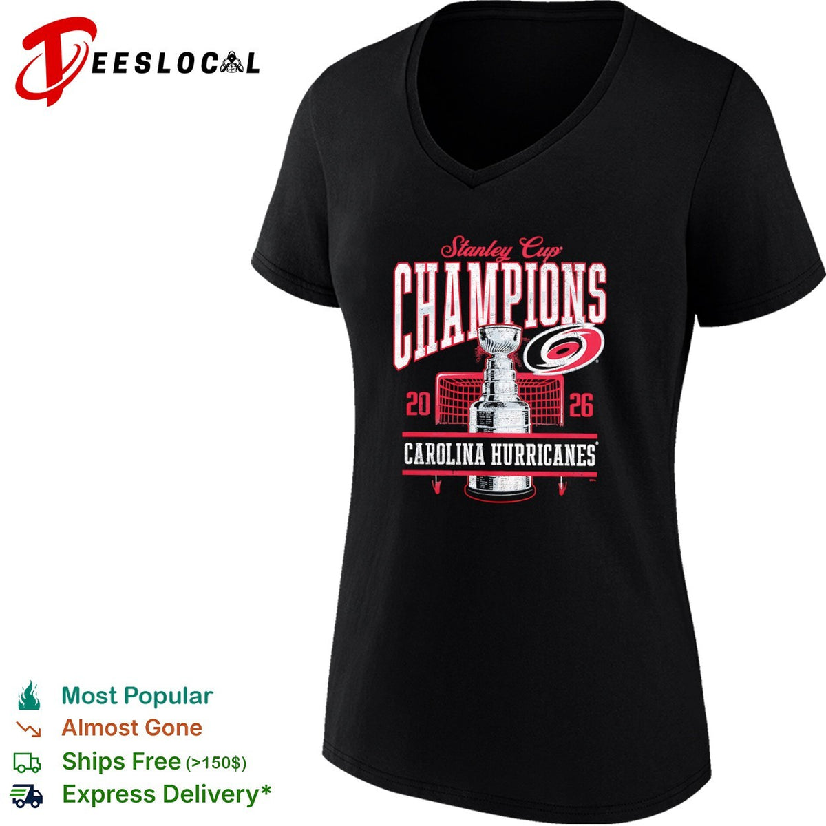 Carolina Hurricanes 2026 Stanley Cup Champions the hockey shirt