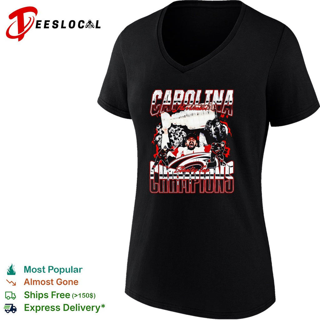 Carolina Hurricanes 2026 Stanley Cup champions team photo trophy shirt