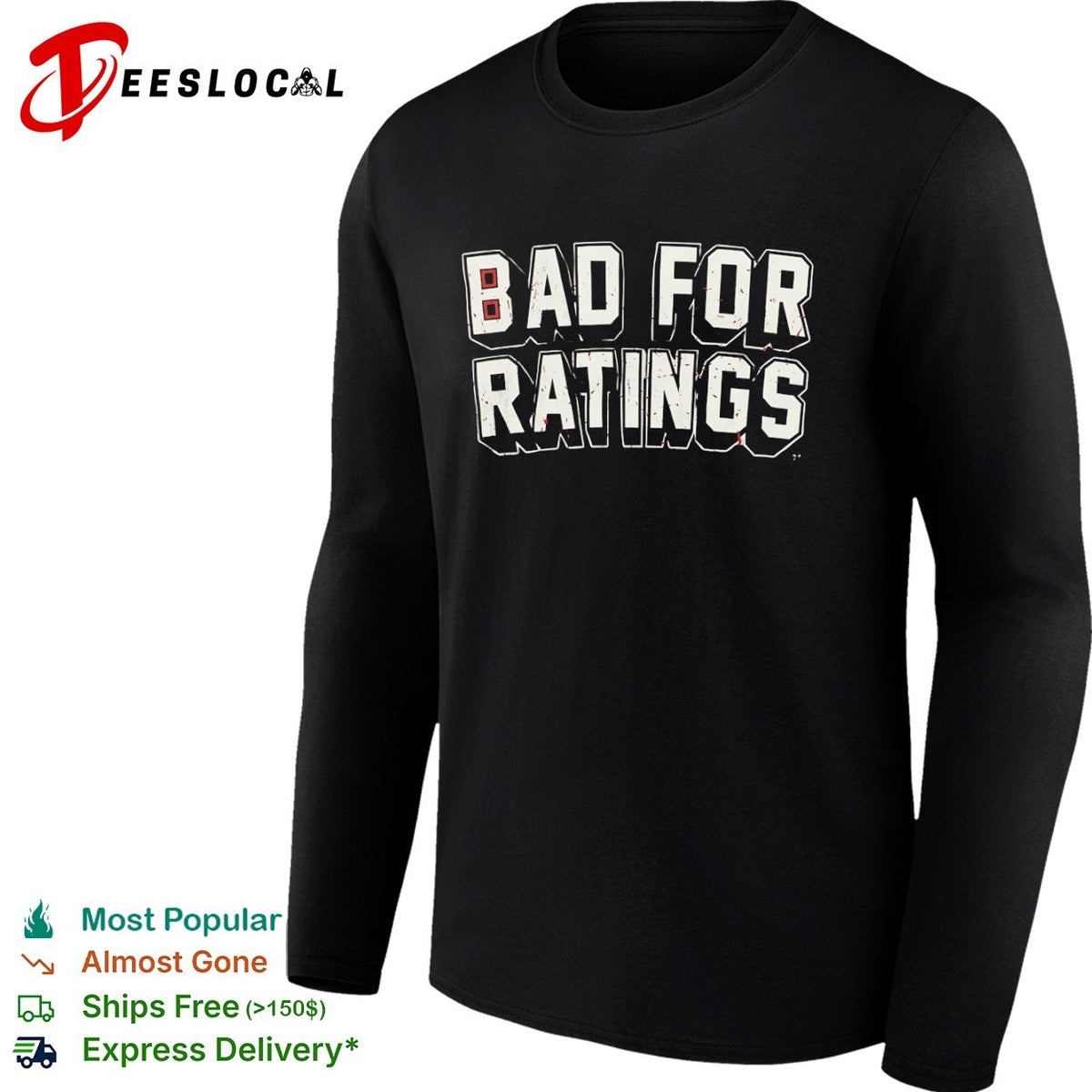 Carolina Hurricanes Bad for Ratings shirt