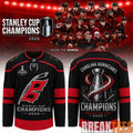 Carolina Hurricanes 2026 Stanley Cup Champions Hockey Jersey