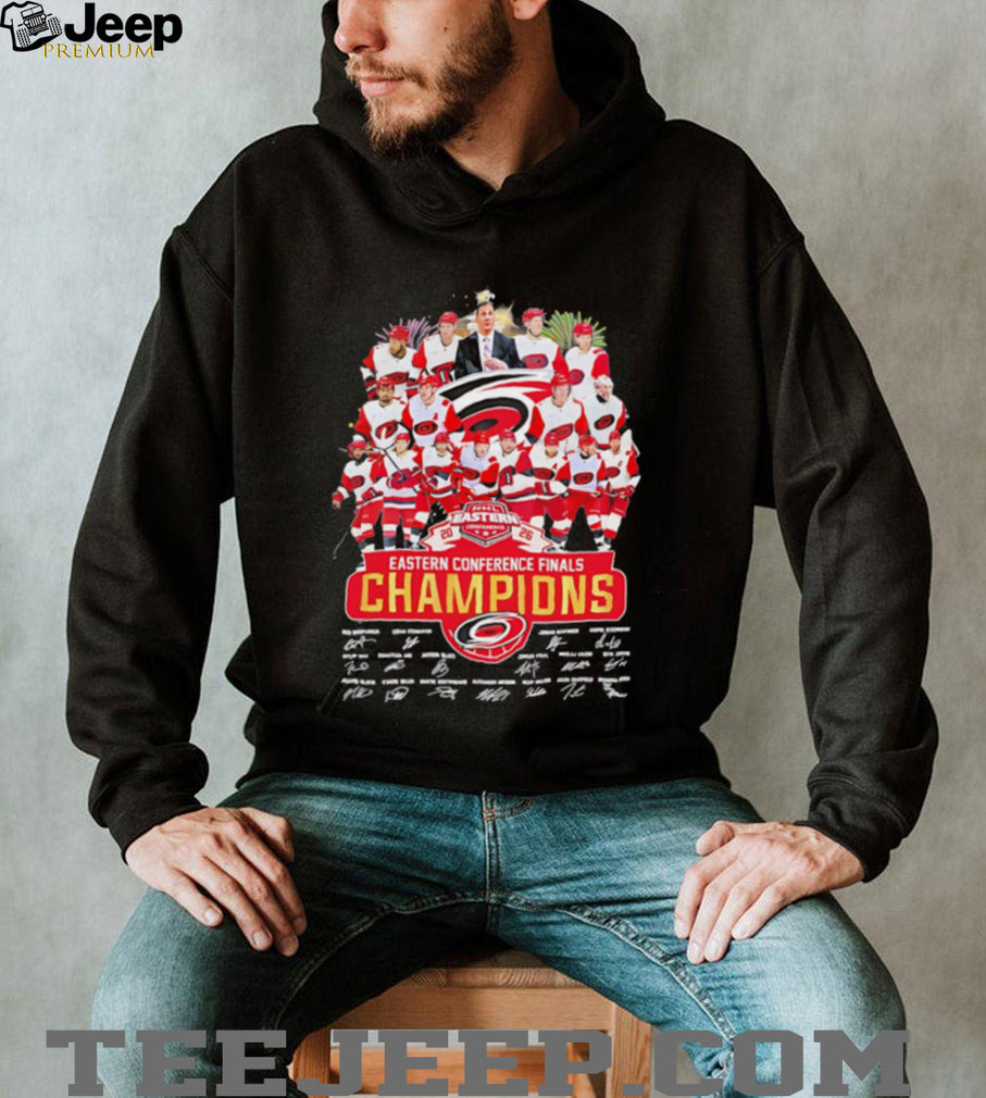 Carolina Hurricanes Eastern Conference Champions 2026 signature shirt