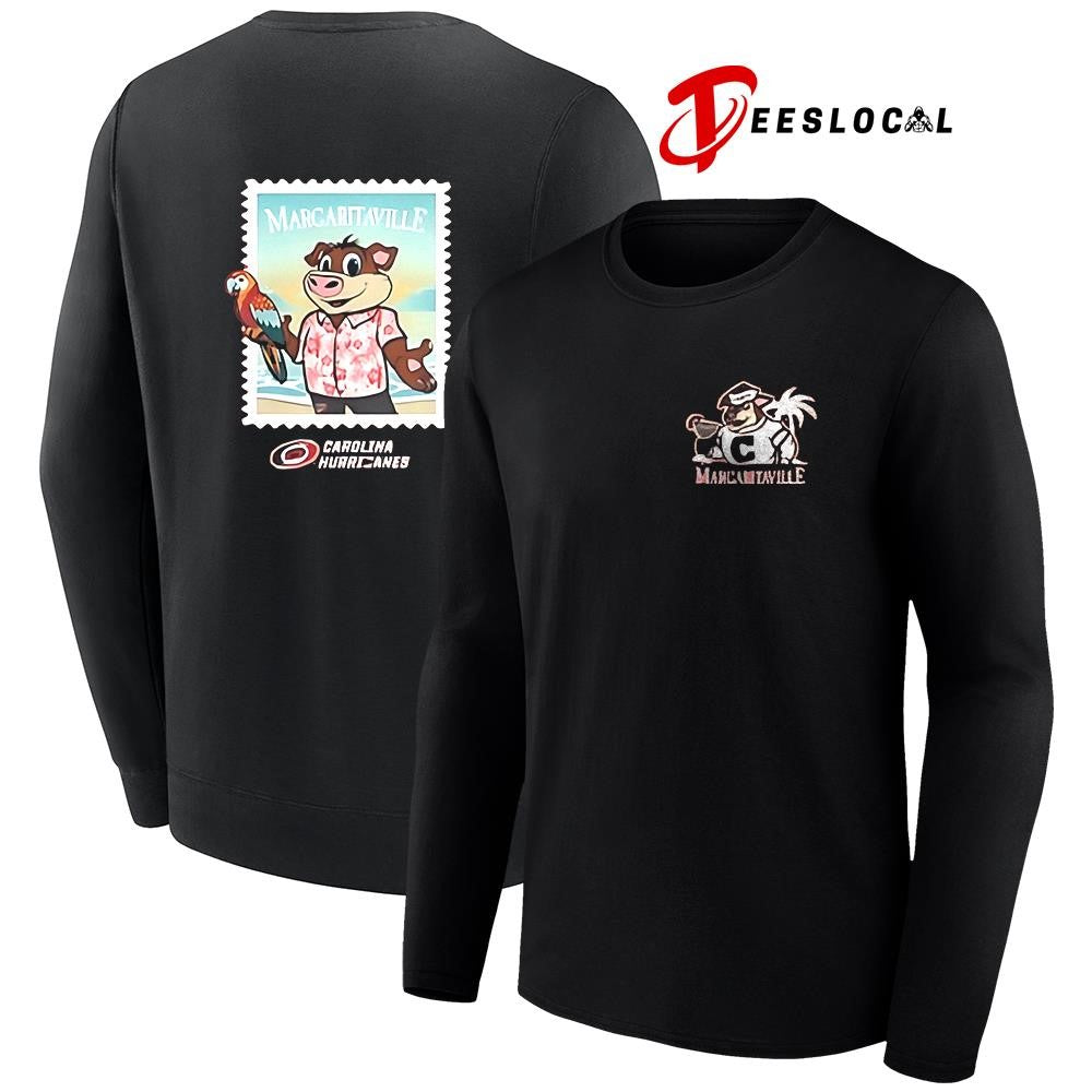 Carolina Hurricanes Margaritaville night mascot art shirt