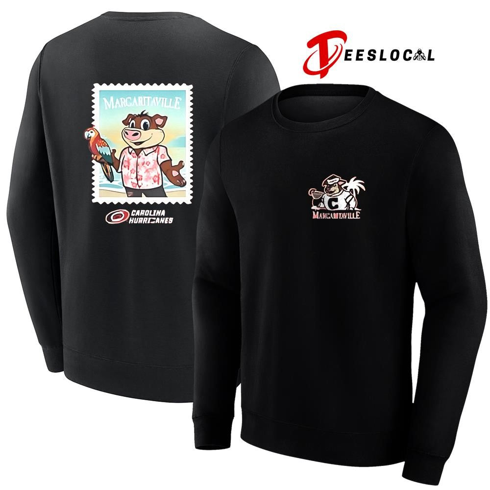 Carolina Hurricanes Margaritaville night mascot art shirt