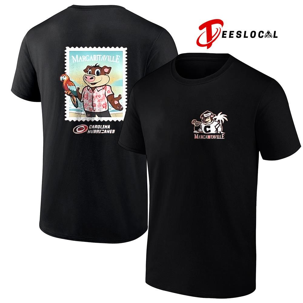 Carolina Hurricanes Margaritaville night mascot art shirt