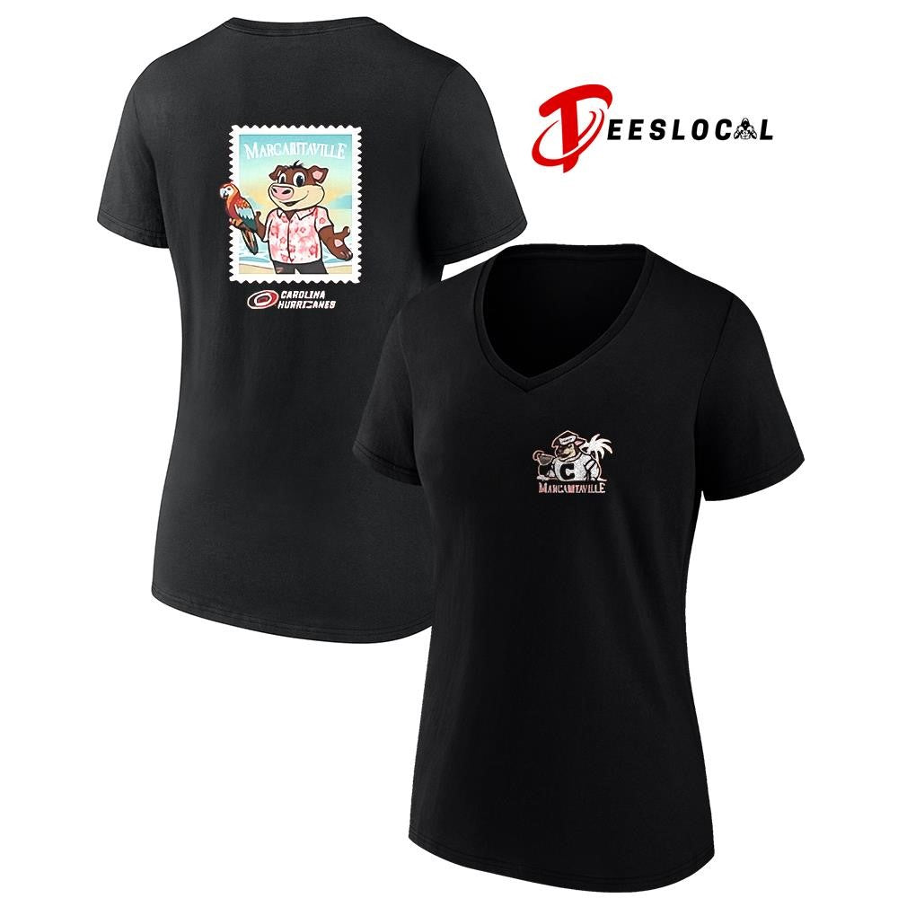Carolina Hurricanes Margaritaville night mascot art shirt