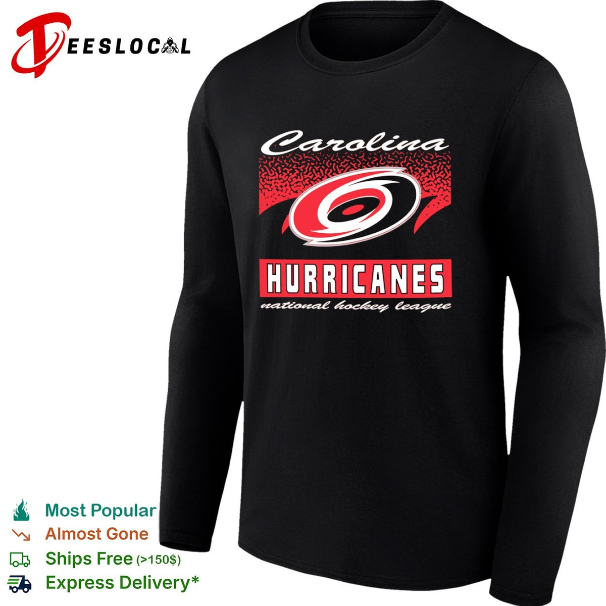 Carolina Hurricanes National Hockey League team logo shirt