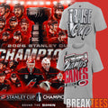 Carolina Hurricanes Raise The Cup Stanley Cup 2026 Grey Shirt