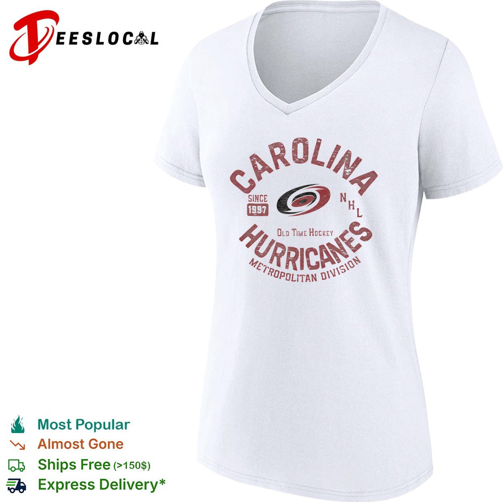 Carolina Hurricanes Since 1997 NHL Old Time Hockey Metropolitan Division shirt