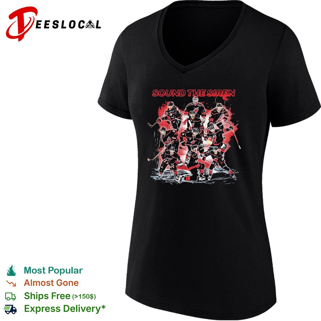 Carolina Hurricanes Sound the Siren NHL hockey 2026 shirt