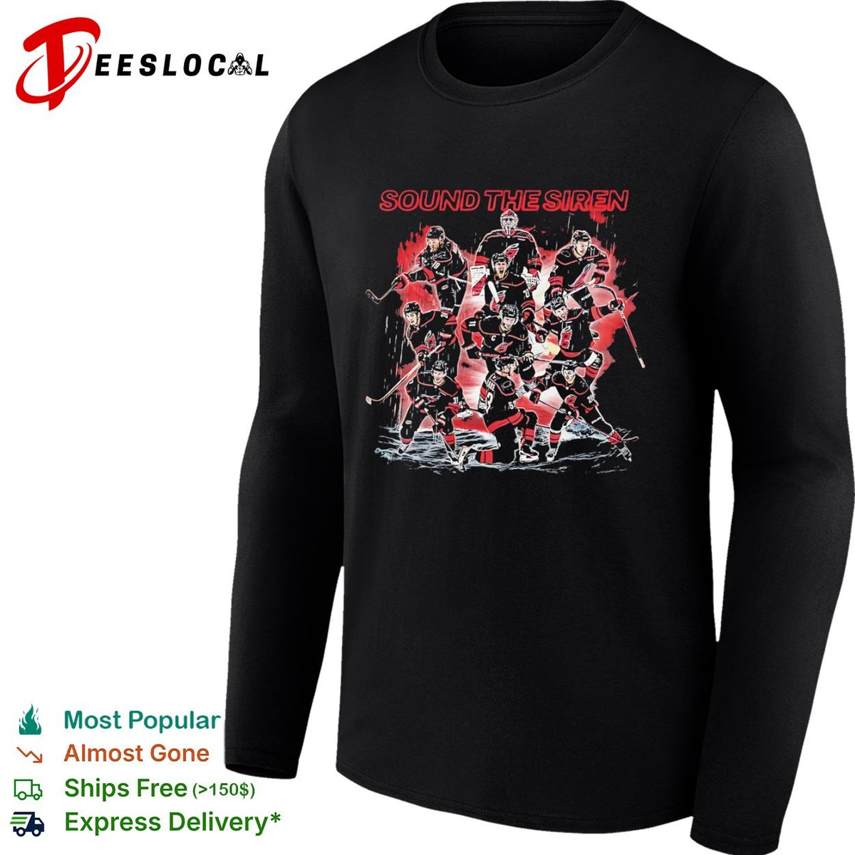 Carolina Hurricanes Sound the Siren NHL hockey 2026 shirt