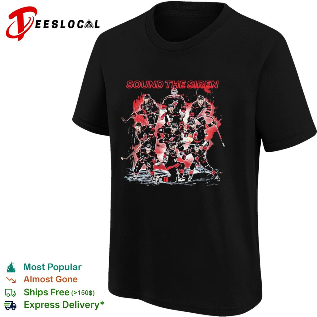 Carolina Hurricanes Sound the Siren NHL hockey 2026 shirt