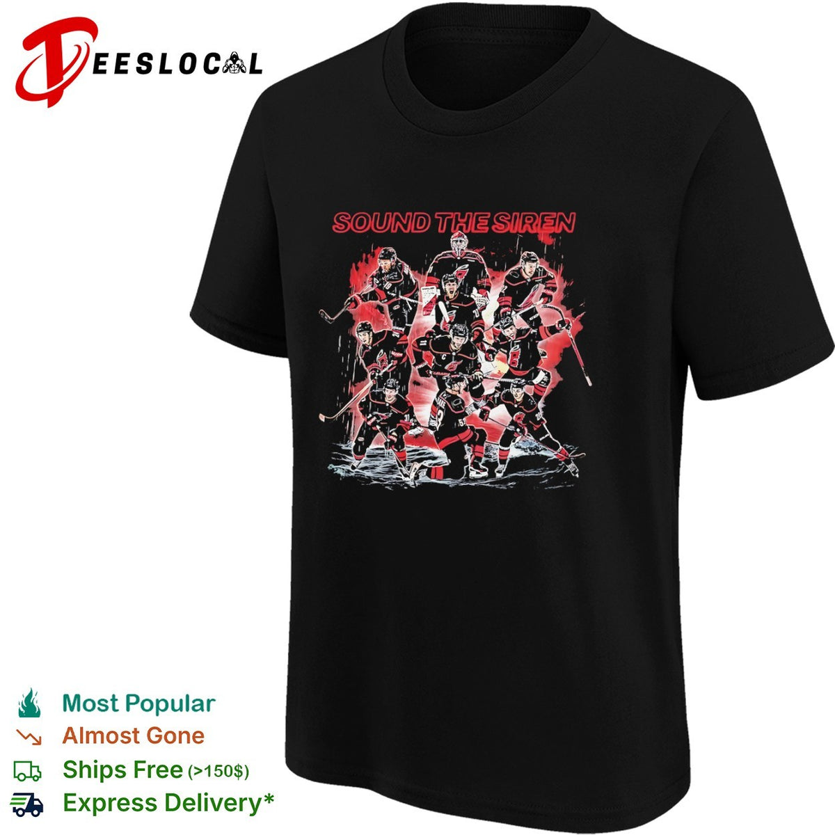 Carolina Hurricanes Sound the Siren NHL hockey 2026 shirt