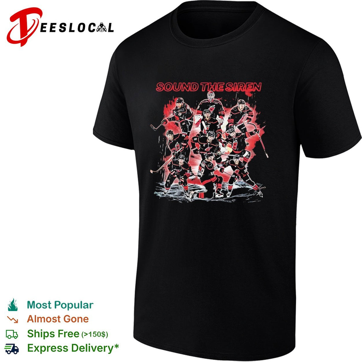 Carolina Hurricanes Sound the Siren NHL hockey 2026 shirt