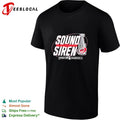 Carolina Hurricanes Sound the Siren Stanley Cup Champions 2026 bold text shirt