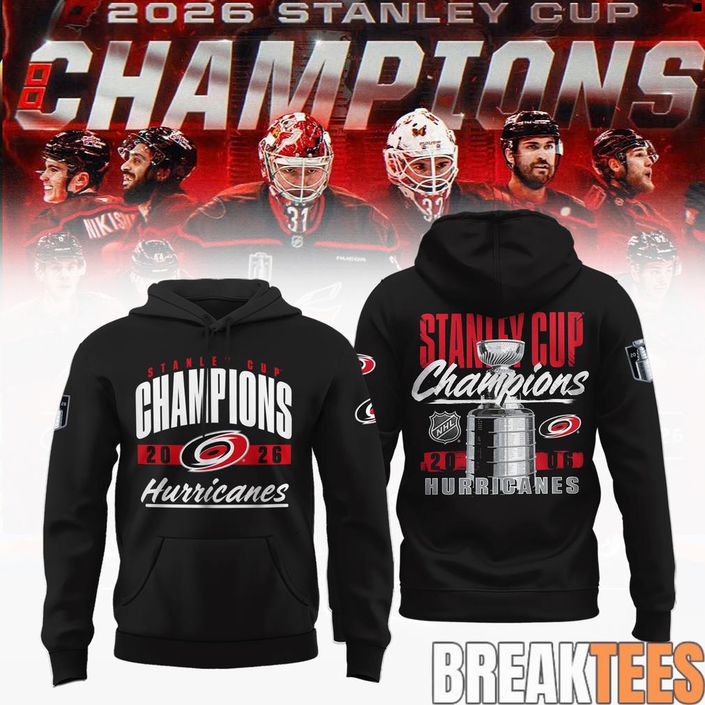 Carolina Hurricanes Stanley Cup Champions 2026 Limited Edition Hoodie