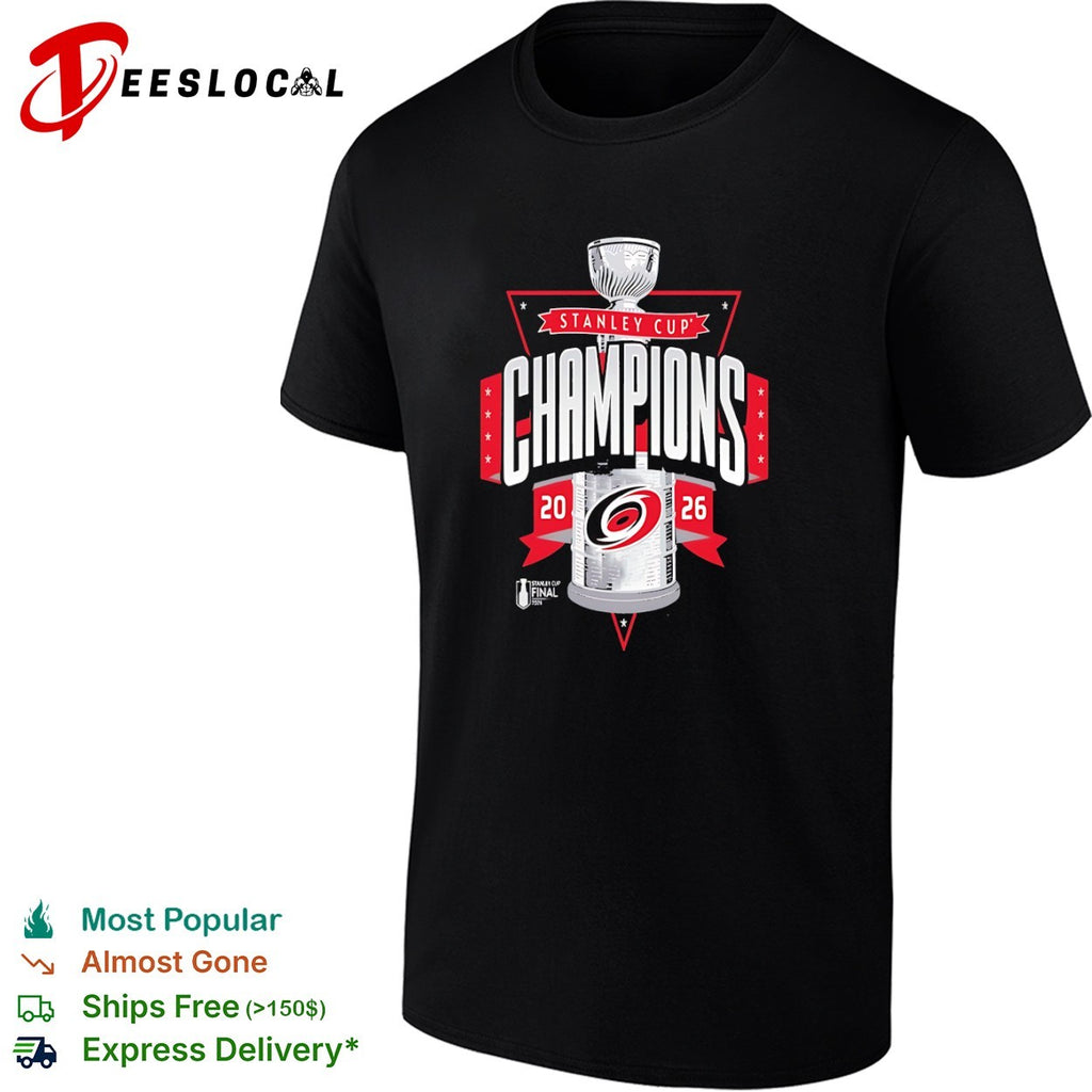 Carolina Hurricanes Stanley Cup Champions 2026 NHL Final shirt