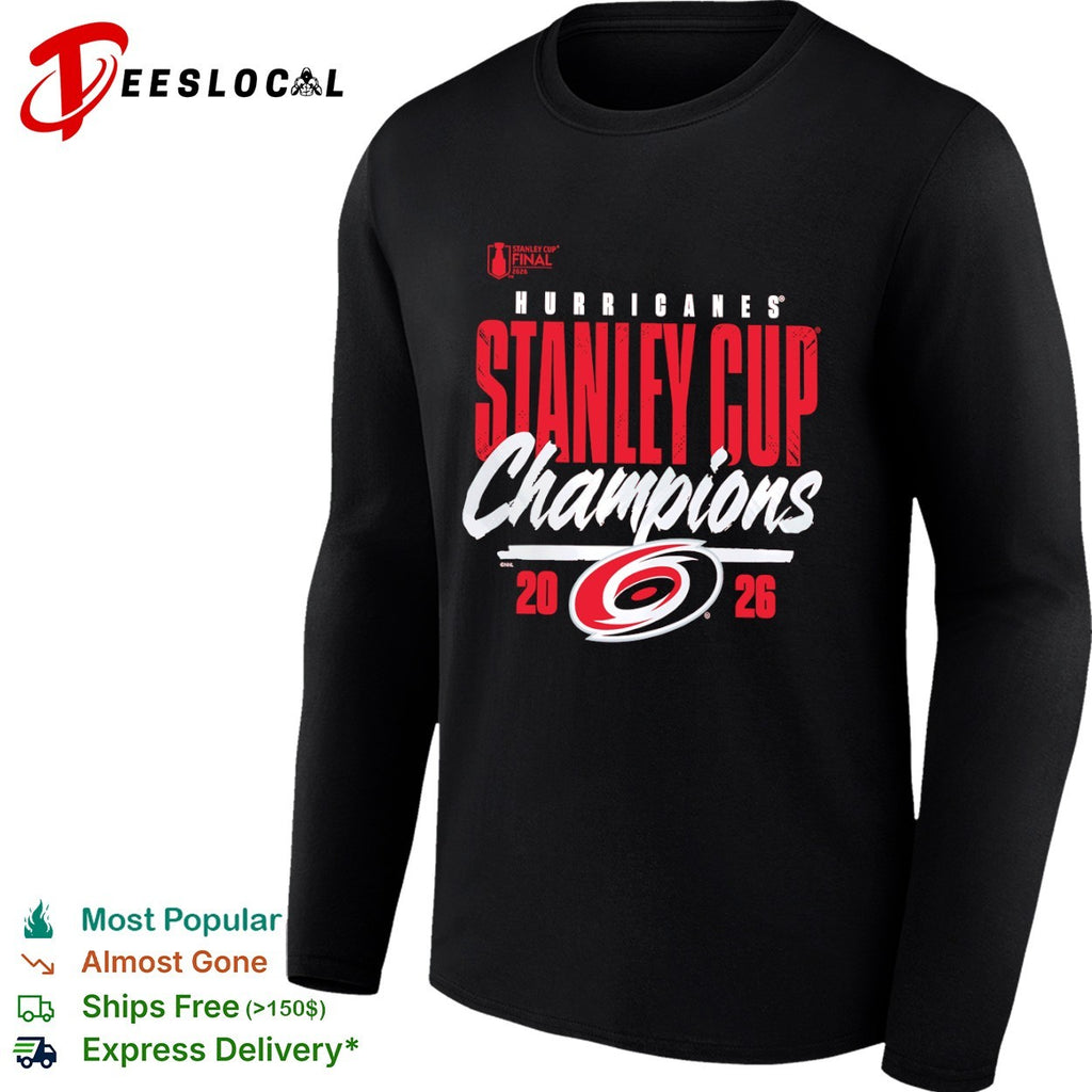 Carolina Hurricanes Stanley Cup Champions 2026 NHL Finals shirt