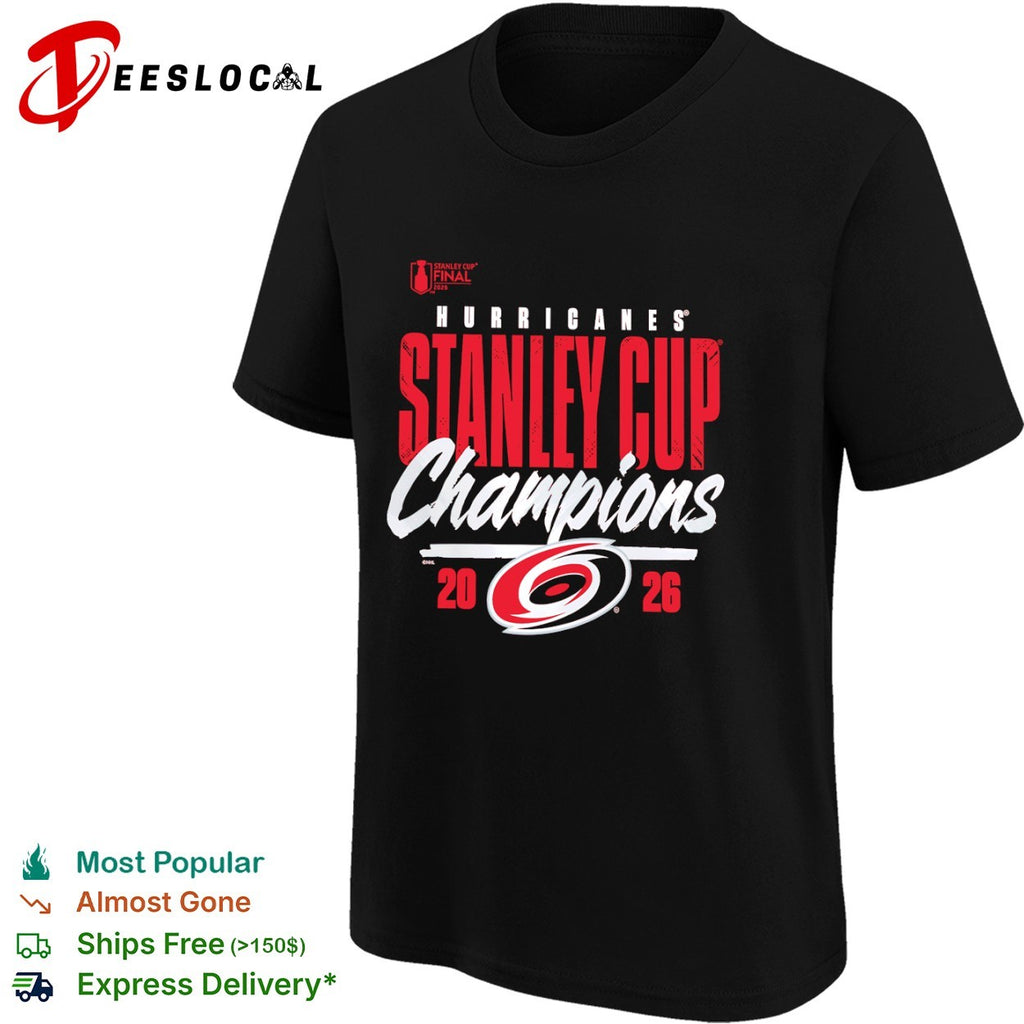 Carolina Hurricanes Stanley Cup Champions 2026 NHL Finals shirt
