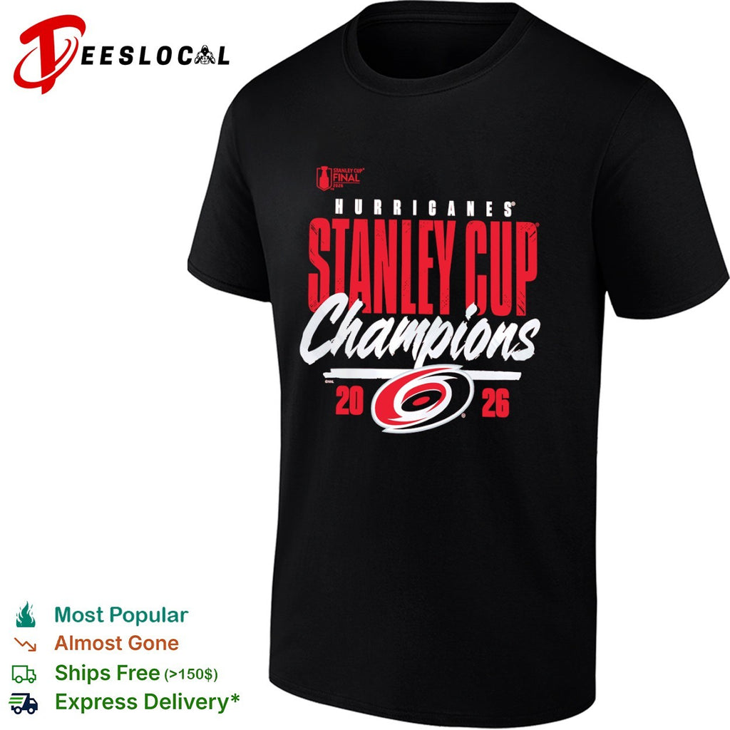 Carolina Hurricanes Stanley Cup Champions 2026 NHL Finals shirt